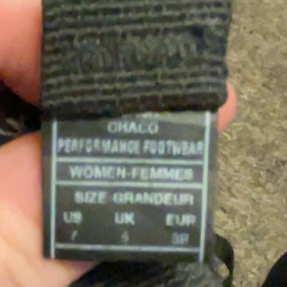 Chaco Black Performance Sandals - image 3